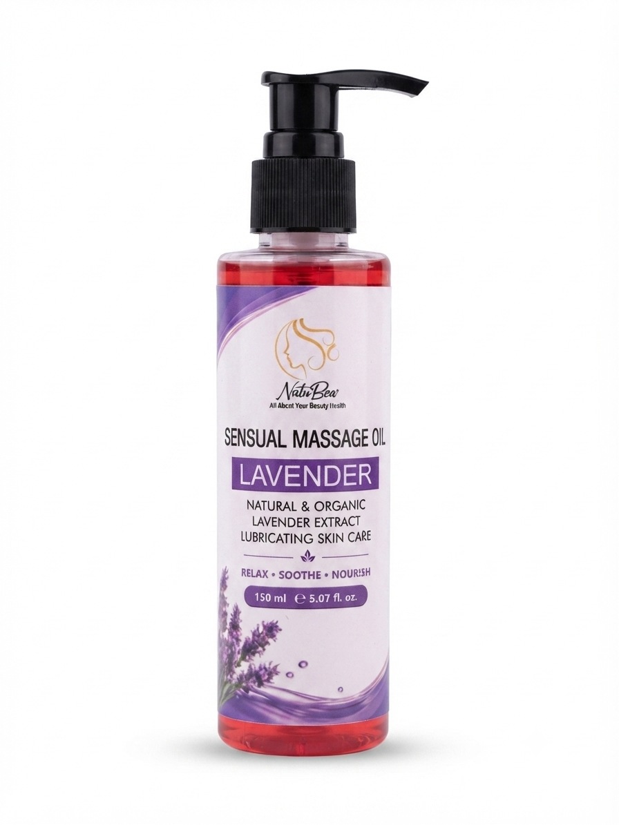 Lavender Sensual Massage Oil – 150ml