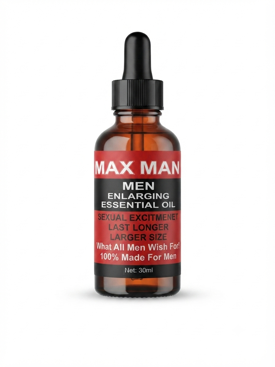 Max Man Essential Massage Oil – 30ml