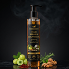 Grannis Natural – Hair Repair & Growth Oil | Luxury Saffron Infused Premium Herbs Blend (200ml)