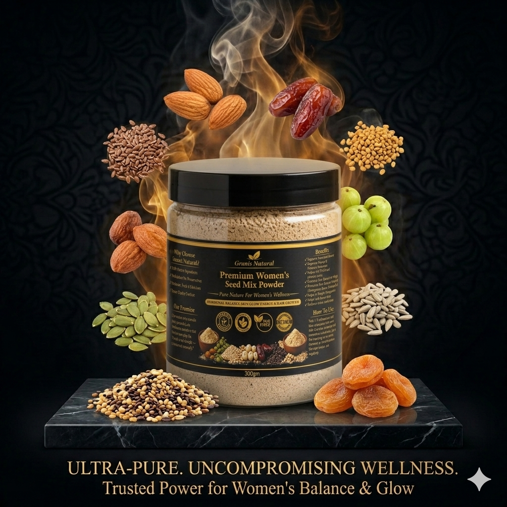 Grannis Natural – Women Wellness Seed Mix | Hormone Balance & Nourishment Blend (300g)