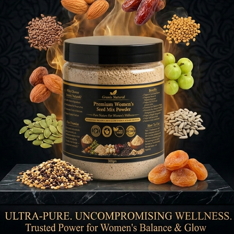 Grannis Natural – Women Wellness Seed Mix | Hormone Balance & Nourishment Blend (300g)