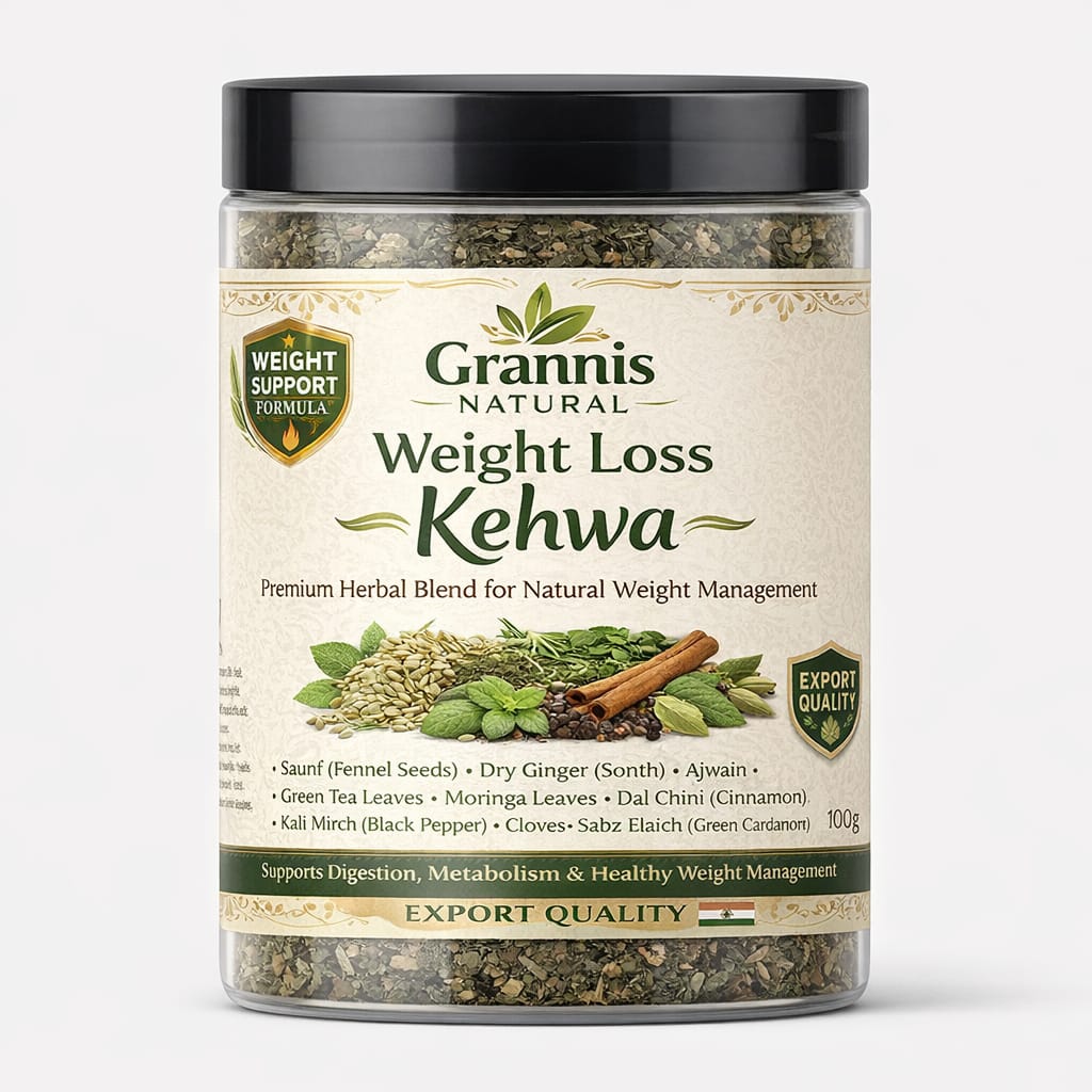 Grannis Natural – Premium Blend Kehwa | Herbal Weight Management Tea