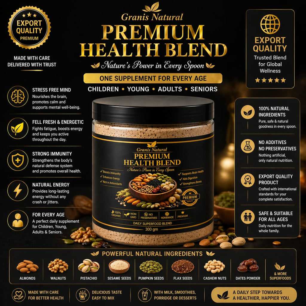 Grannis Natural – Premium Health Blend | Super Seeds & Nuts Mix (300g)