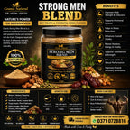 Grannis Natural – Strong Men Blend | Dry Fruits & Powerful Herbs Powder (300ml)