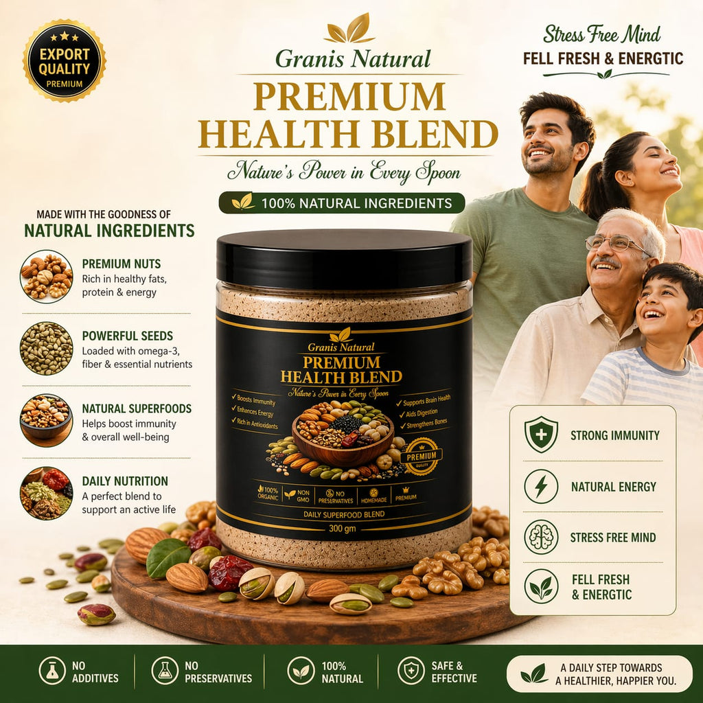 Grannis Natural – Premium Health Blend | Super Seeds & Nuts Mix (300g)